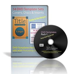 14 DVD Template Sets Pack 1 for Photoshop Elements