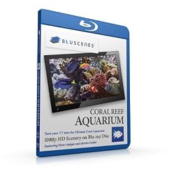 BluScenes: Coral Reef Aquarium 1080p HD Blu-ray Disc [Blu-ray]