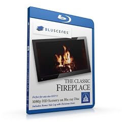 BluScenes: The Classic Fireplace 1080p HD Blu-ray Disc [Blu-ray]