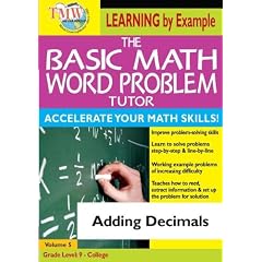 The Basic Math Word Problem Tutor: Adding Decimals
