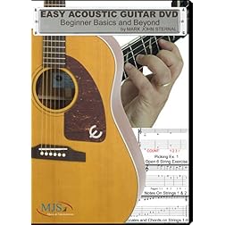 EASY ACOUSTIC GUITAR DVD: Beginner Basics and Beyond