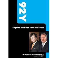 92Y-Edgar M. Bronfman and Charlie Rose (September 22, 2008)