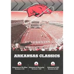 Arkansas SEC Classics 3-DVD Set