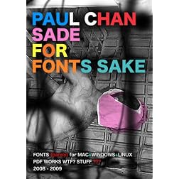 Sade for Fonts Sake (for Mac, Windows, Linux)