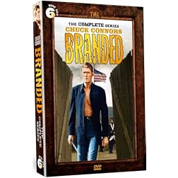 Branded - The Complete Series starring Chuck Connors! 6 DVD SET - OVER 19 HOURS!