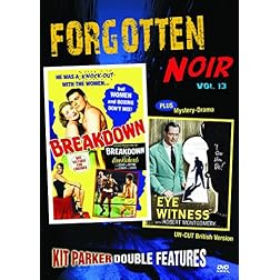 Forgotten Noir Double Feature Vol 13: Breakdown & Eye Witness (aka: Your Witness)