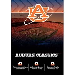 Auburn SEC Classics 3-DVD Set