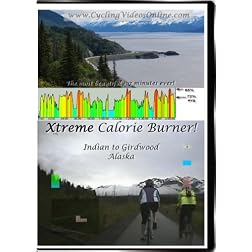 Xtreme Calorie Burner! Indian to Girdwood. Virtual Indoor Cycling Training / Spinning Fitness and Weight Loss Videos