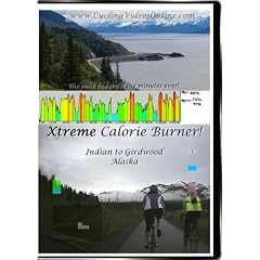Xtreme Calorie Burner! Indian to Girdwood. Virtual Indoor Cycling Training / Spinning Fitness and Weight Loss Videos