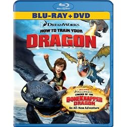 How to Train Your Dragon (Two-Disc Blu-ray/DVD Combo + Dragon Double Pack) [Blu-ray]
