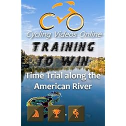Training to Win! Time Trial Along the American River Trail. Virtual Indoor Cycling Training / Spinning Fitness and Weight Loss Videos