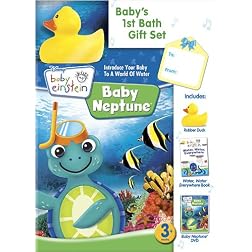 Baby Einstein: Baby's First Bath Gift Set w/ Book and Toy