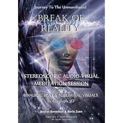 Journey to Unmanifested "Break Of Reality" Stereoscopic Audio-Visual Meditation Session with Binaural Beat & Subliminal Visuals  in Anaglyph 3D