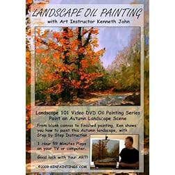 Landscape Oil Painting 101 - Paint Autumn Color