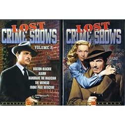Lost Crime Shows, Volumes 1 & 2 (2-DVD)
