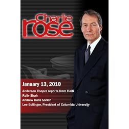 Charlie Rose - Anderson Cooper / Rajiv Shah / Andrew Ross Sorkin /Lee Bollinger (January 13, 2010)