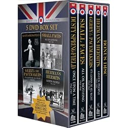 British Invasion: 5 DVD Box Set featuring Bonus Disc