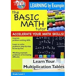 The Basic Math Tutor: Learn Your Multiplication Tables