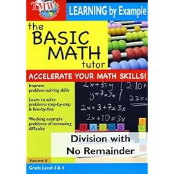 The Basic Math Tutor: Division with No Remainder