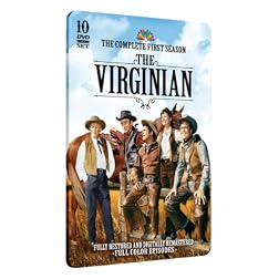 The Virginian - Complete First Season on 10 DVDs - Limited Edition Embossed Collector's Tin! Plus Bonus Interview DVD!