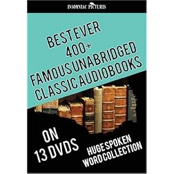 Best Ever 400+ Famous UNABRIDGED Classic AudioBooks - 13 DVDs