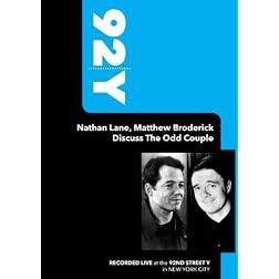 92Y-Nathan Lane, Matthew Broderick Discuss The Odd Couple (October 30, 2005)