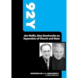 92Y-Jim Wallis, Alan Dershowitz on Seperation of Church and State (September 21, 2006)