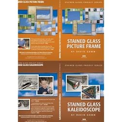 Beginning Stained Glass With Projects 4 Disc Set Huge Savings!!! Regularly $109.80 Combo Pack Only $64.95 (For A Short Time)