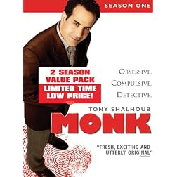 Monk: Season One & Two (8pc) (Ws Btb Dig Slip)
