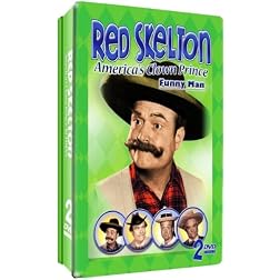 Red Skelton America's: Clown Prince Funny Man! SPECIAL EMBOSSED TIN - 2 DVD Set!