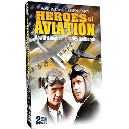 America's Legendary Heroes of Aviation - Howard Hughes and Charles Lindbergh - 2 DVD Set!