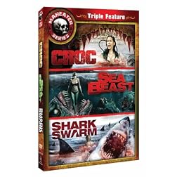 Maneater Triple Feature Three (Croc/Sea Beast/Swarm)