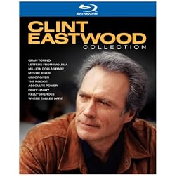 Clint Eastwood Collection (Absolute Power / Dirty Harry / Gran Torino / Kelly's Heroes / Letters from Iwo Jima / Million Dollar Baby / Mystic River / The Rookie / Unforgiven / Where Eagles Dare) [Blu-ray]