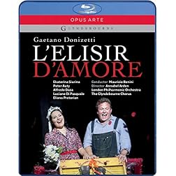 Donizetti: L'elisir d'amore - featuring The Glynedbourne Chorus and London Philharmonic Orchestra [Blu-ray]