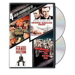 4 Film Favorites: War Heroes (Kelly's Heroes / Where Eagles Dare / Hanoi Hilton / The Big Red One)