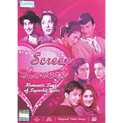 Screen Lovers - Romantic Pairs Who Created Waves in Their Times / Classic Bollywood Love Songs (20 Romantic Hindi Songs / India Cinema Music Video Compilation DVD)