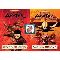 Avatar The Last Airbender: Book 3 Fire, Vols 1&2