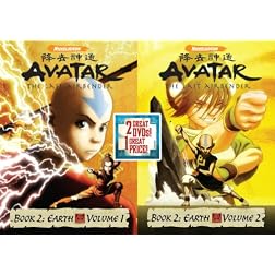 Avatar The Last Air Bender: Book 2 Earth, Vols. 1&2
