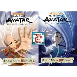 Avatar the Last Air Bender: Book 1 Water, Vols 1 & 2