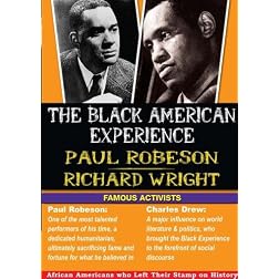 The Black American Experience Famous Activists 2 Pack: Paul Robeson & Richard Wright