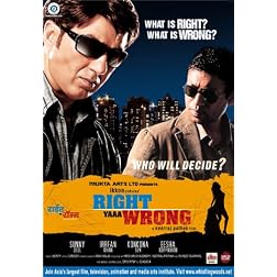 Right Yaaa Wrong (New Hindi Film / Bollywood Movie / Indian Cinema DVD)