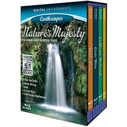 Living Landscapes: Nature's Majesty (4pc) [Blu-ray]