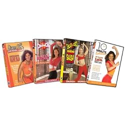 Latin Rhythms Fitness Bundle (10 Minute Solution: Latin Dance Mix / Crunch: CardioSalsa / Crunch: Latin Rhythms /Dance Off the Inches: Sizzling Salsa)