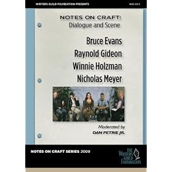 Notes on Craft: Dialogue and Scene