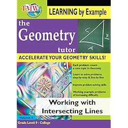 Working With Intersecting Lines: Geometry Tutor