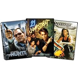 Combo: 21 JUMPSTREET COMPLETE S1/HUNTER COMPLETE S1/RENEGADE COMPLETE S1
