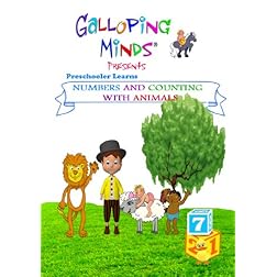 Galloping Minds - Preschooler Learns Numbers and Counting with Animals