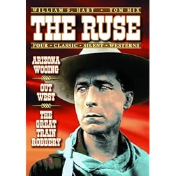 Four Classic Silent Westerns: Ruse (1915) / Arizona Wooing (1915) / Out West (1921) / The Great Train Robbery (1903)
