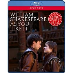 William Shakespeare: As You Like It (Recorded live at Shakespeare's Globe Theatre) [Blu-ray]