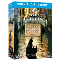 Best of Europe: Italy, France, London & Beyond Combo Pack [Blu-ray]